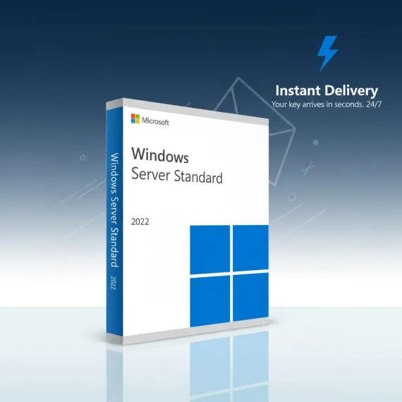 Microsoft Windows Server 2022 Standard | 24 Core Lifetime License, 4 Hyper-V VMs, Instant Email Delivery | For IT Teams and SMBs, Server Licensing: 24, 2 image