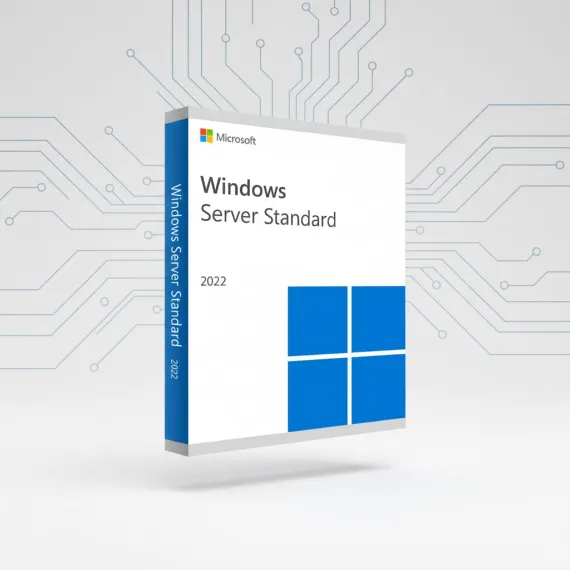 Microsoft Windows Server 2022 Standard | 24 Core Lifetime License, 4 Hyper-V VMs, Instant Email Delivery | For IT Teams and SMBs, Server Licensing: 24